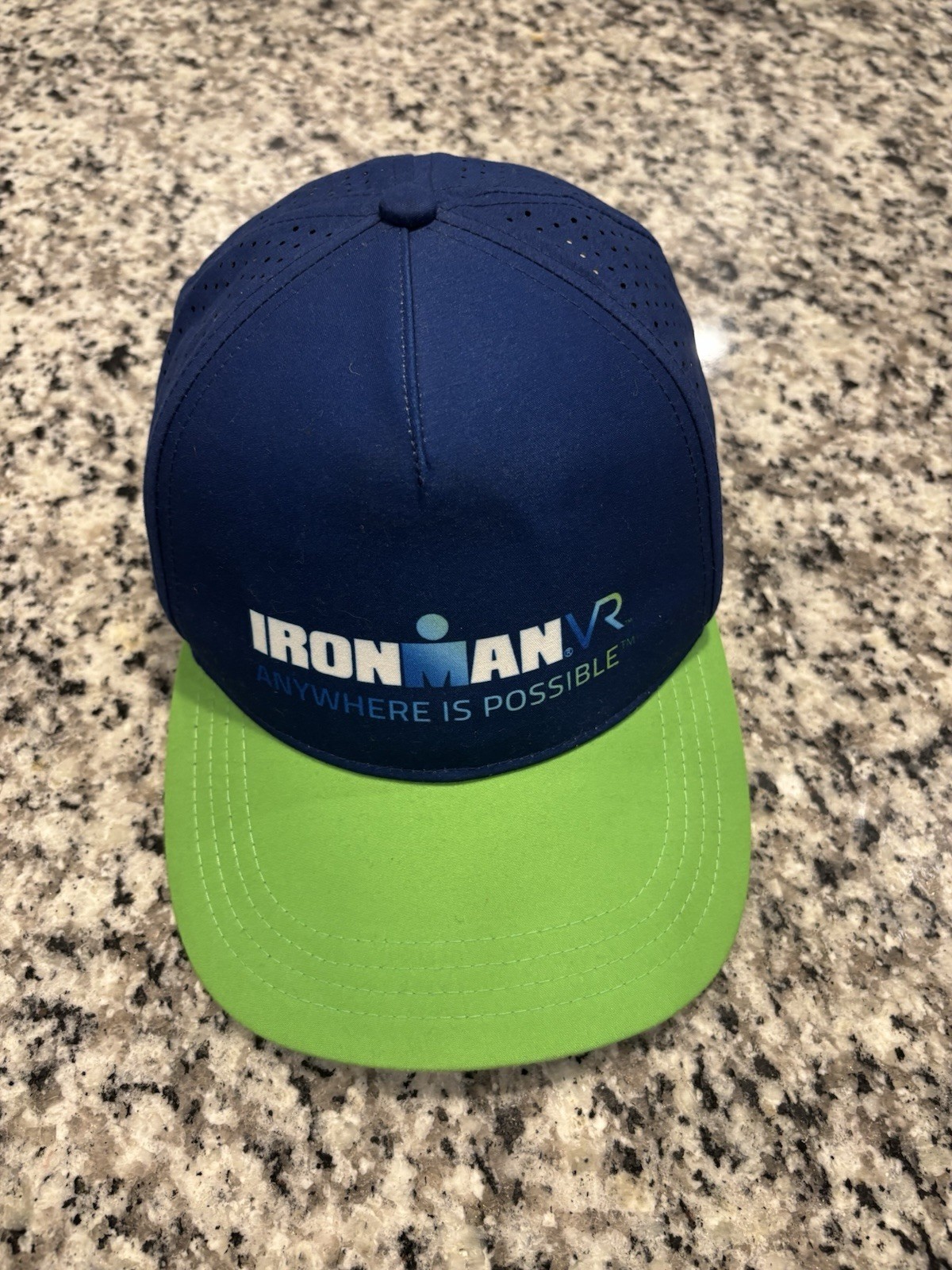 Boco Gear Ironman VR Technical Hat Cap Mesh Lightweight Running Strapback