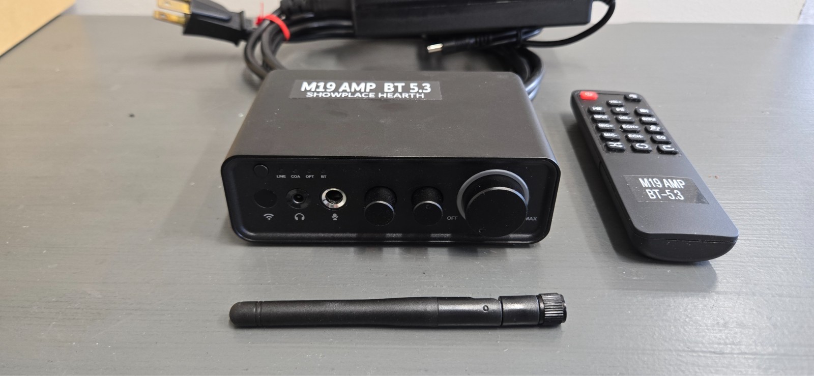 Intelligent Mini Bluetooth Digital Power Amplifier M19 BT 5.3