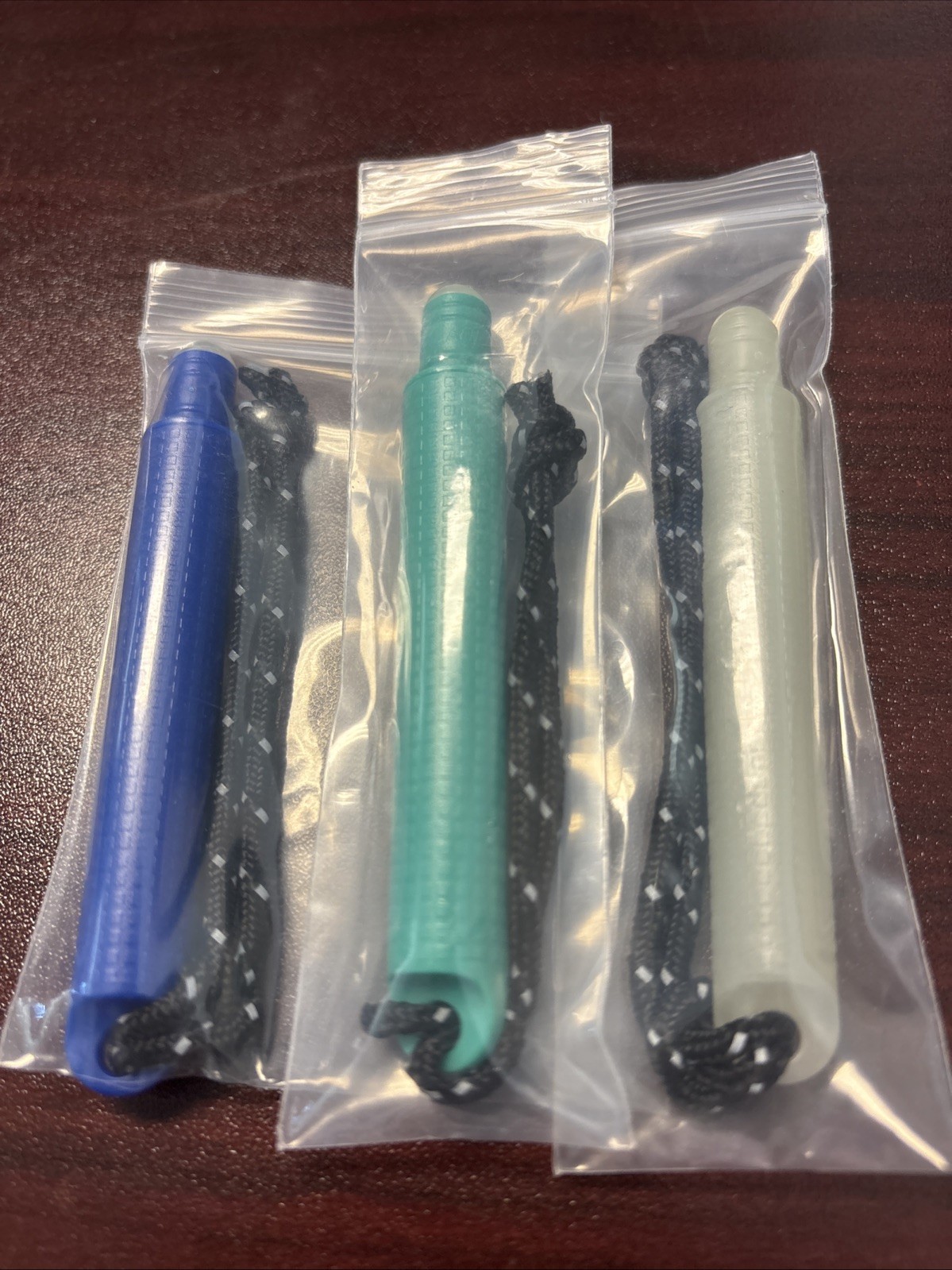 CountyComm Maratac Lot Pop Out Pens Various Full Glow Grab Bag Paracord Lanyard
