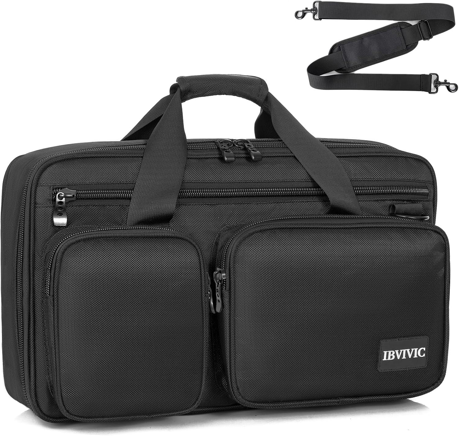 Durable DJ Controller Bag - Lightweight, Shockproof, & Organized for Travel