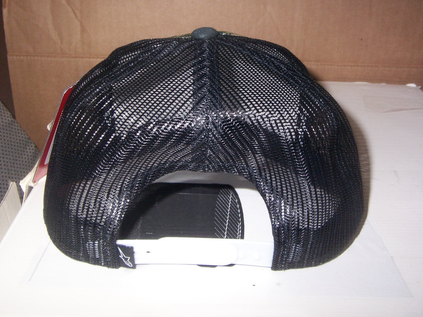 NEW With TAGS Alpinestars Logo Mesh Snap Back Article Vacation Trucker Hat