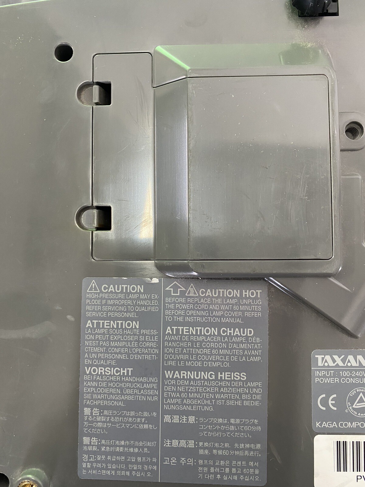 TAXAN DATA PROJECTOR KG-PV131XH30
