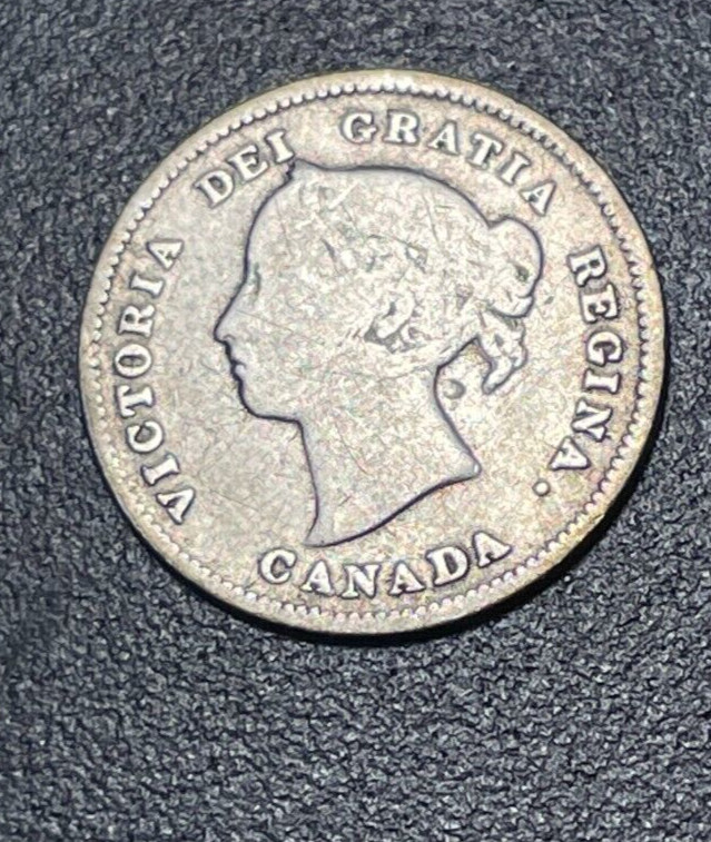 1889 Canada Victoria 5 Cents (FC-122)