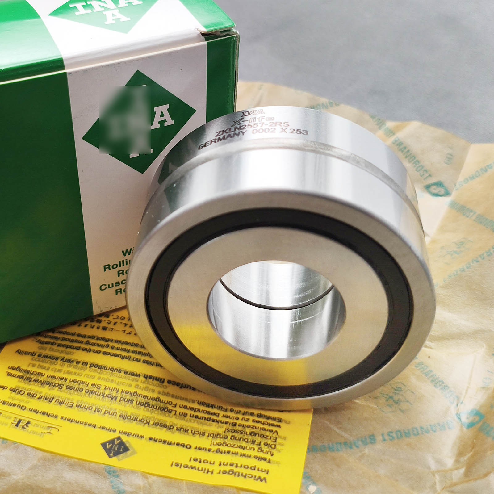 New Sealed Angular Contact Bearing 25*57*56mm for INA ZKLN2557-2RS