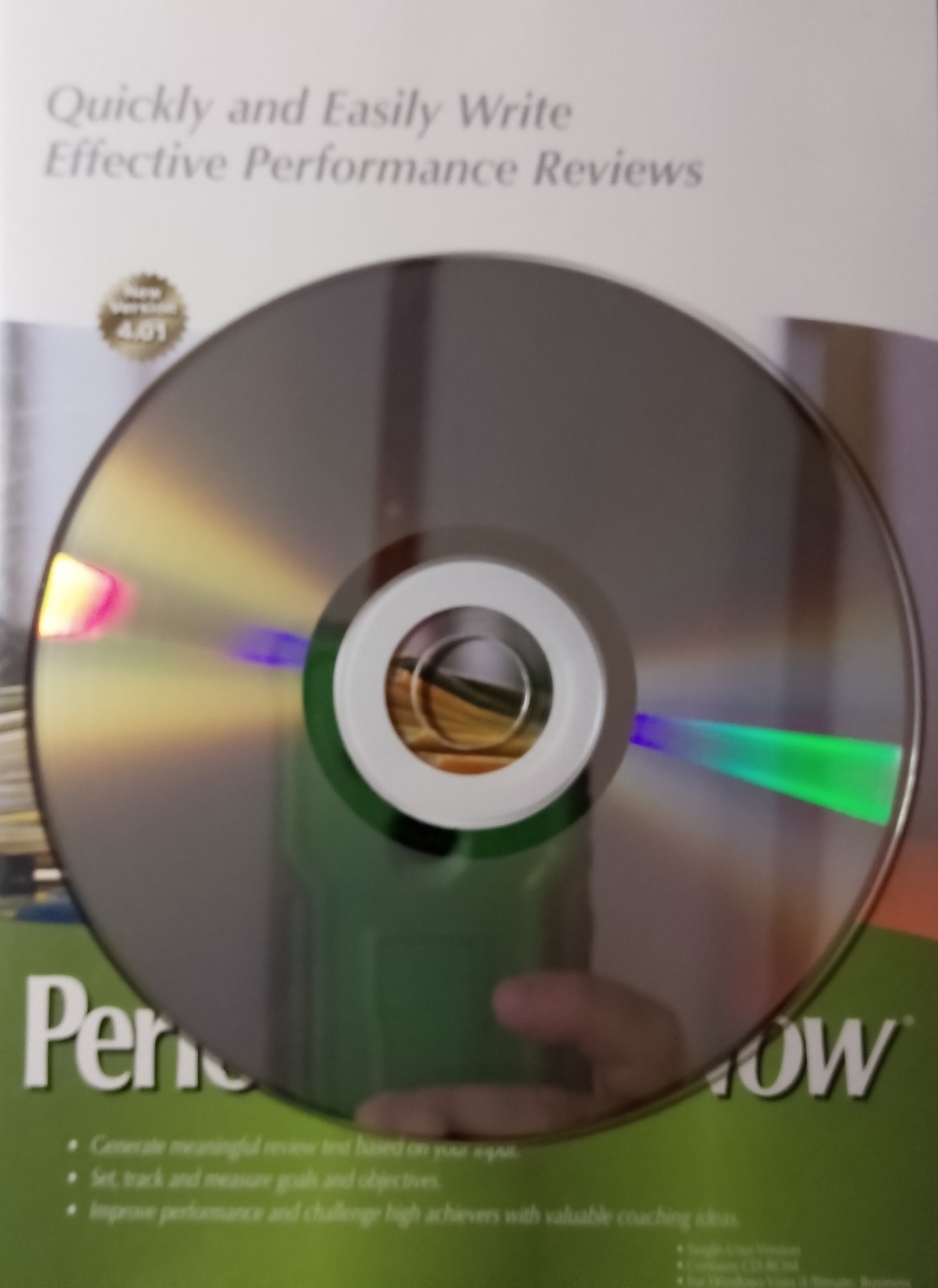 Performance Now PC CD Rom track evaluate workers performance Windows XP, 2000
