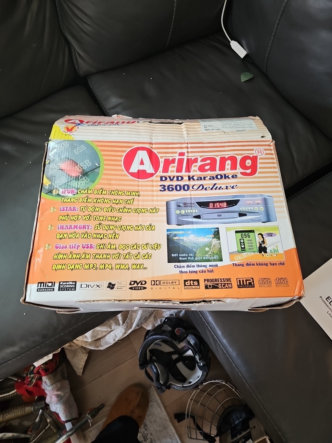 Arirang AR 3600 Deluxe Karaoke Player DVD RW/MP3/MP4
