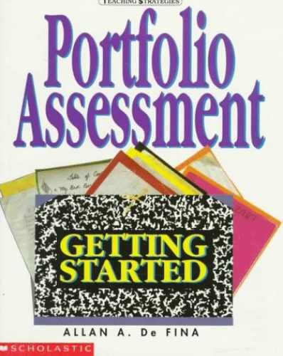 Portfolio Assessment (Grades K-8) - Paperback, by De Fina Allan A. - Very Good c
