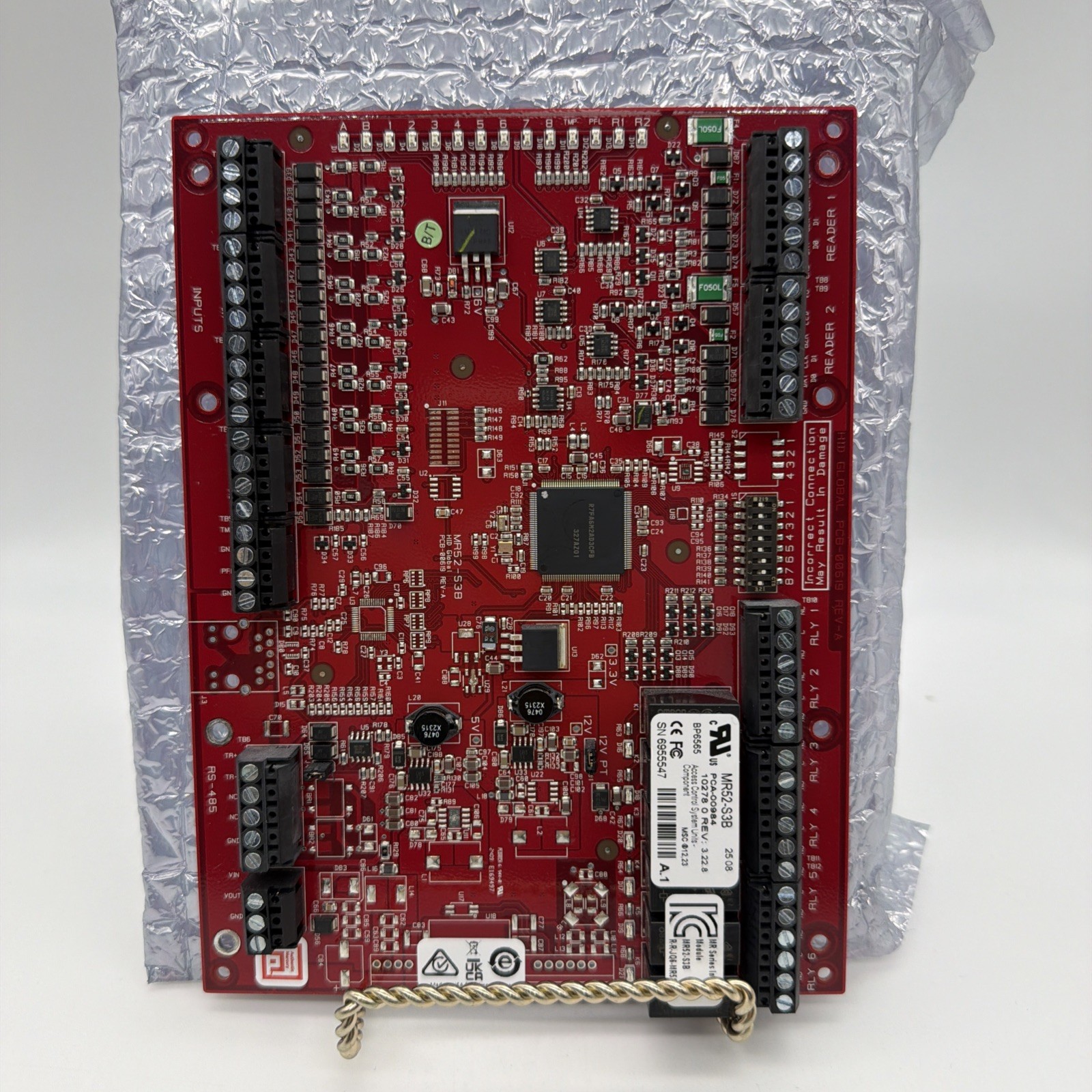 Mercury Security MR52-S3B Dual Reader Interface Module (Newest Rev 3.22.8)