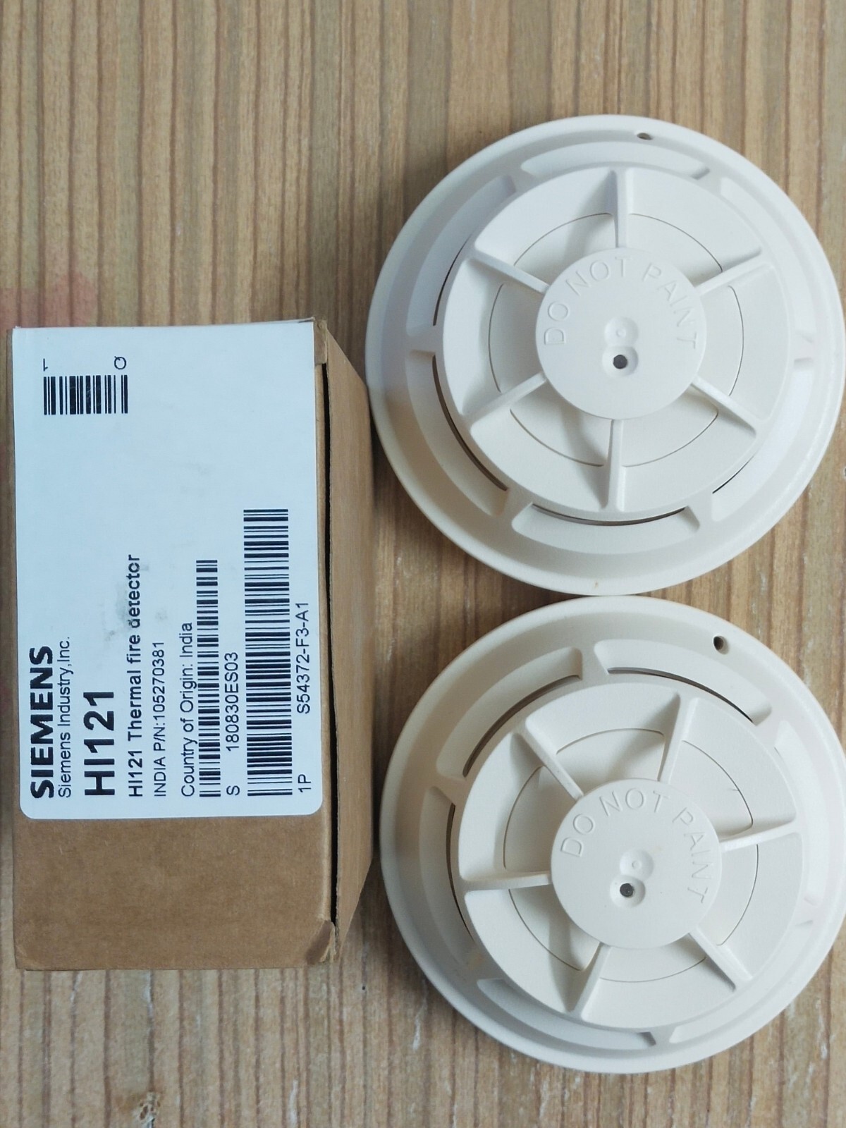 SET OF  25 ( NEW ) SIEMENS (PYRO)  HI-121  HEAT  DETECTOR