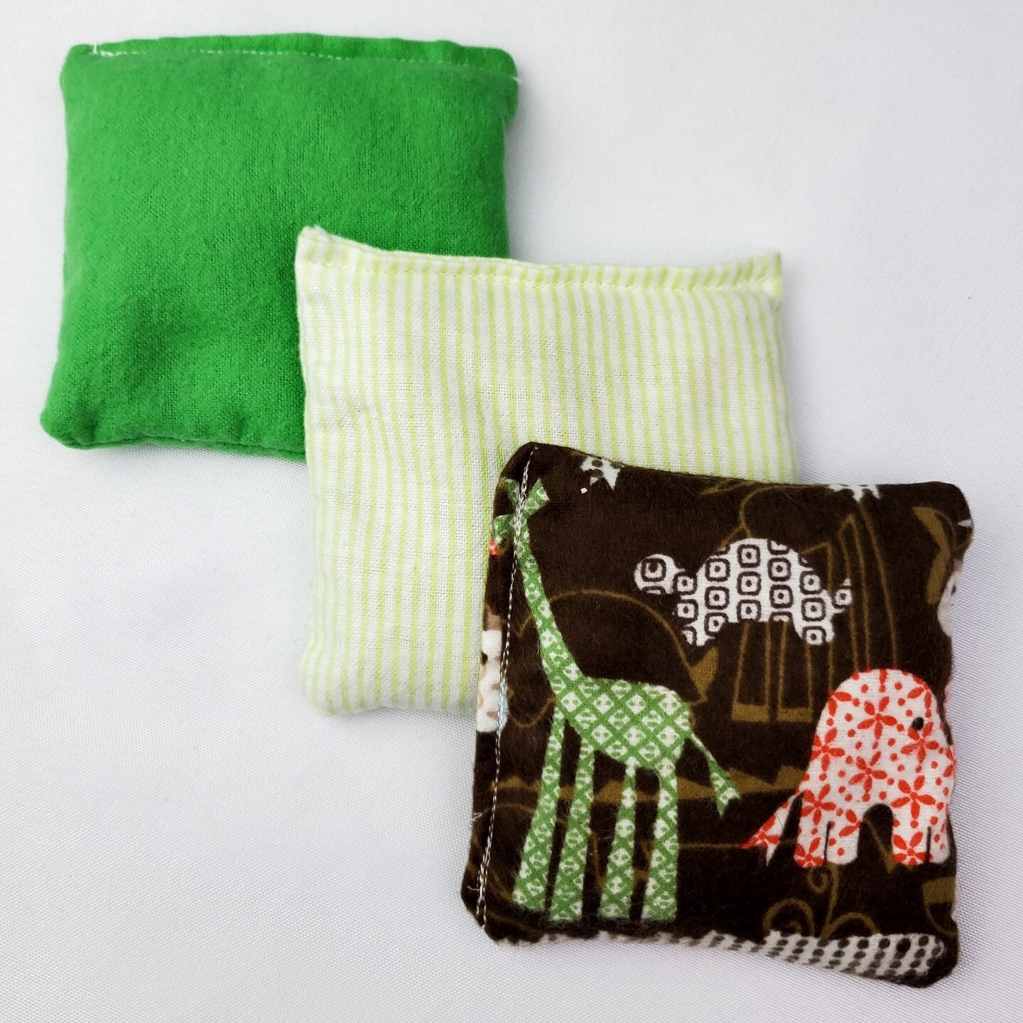 Reusable Hand Pocket Warmers Flax Seed Filled For Longer Heat Or Use As Cold