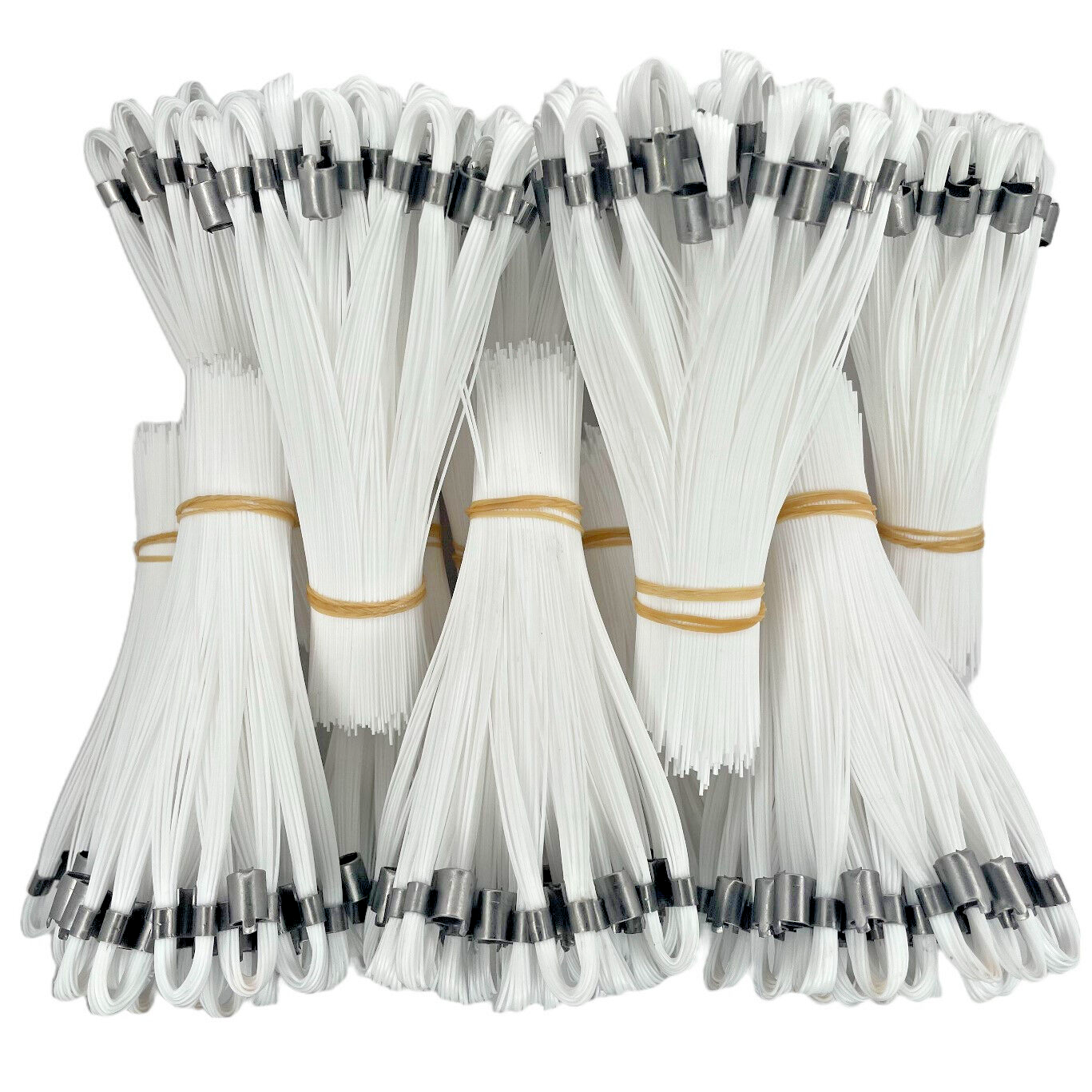 Smi-Carr Stake Chaser White 6 Inch Marking Whiskers (1000-Count)