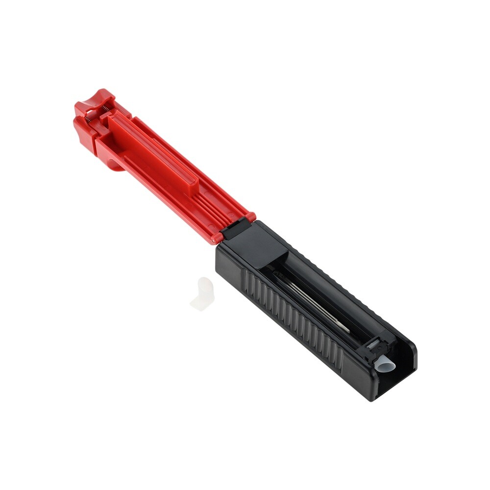 1 x Plastic Cigarette Maker Random Manual Single Tube Injector Rolling Portable