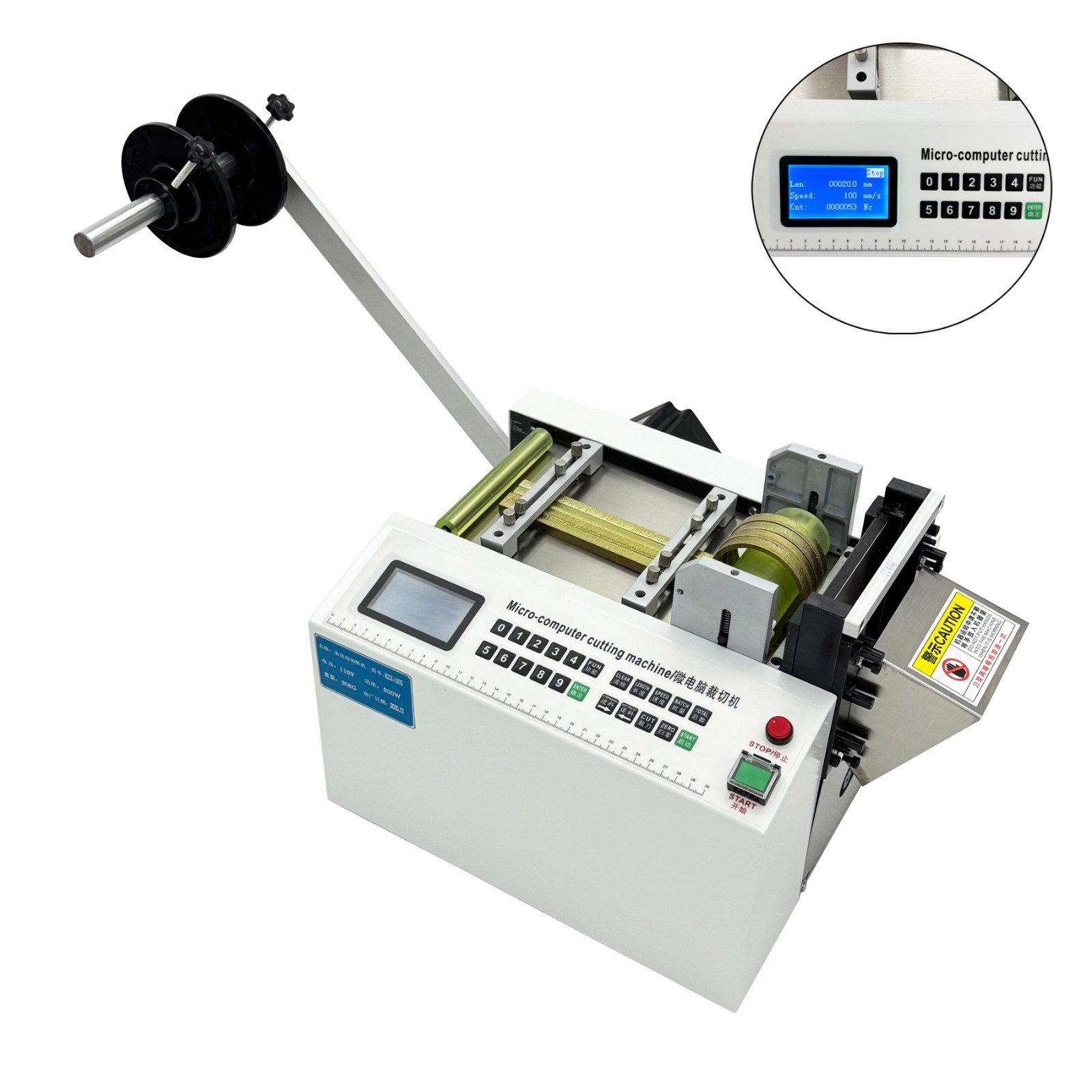 Automatic Wire Rope Cutting Machine Microcomputer Metal Copper Sheet Cutting