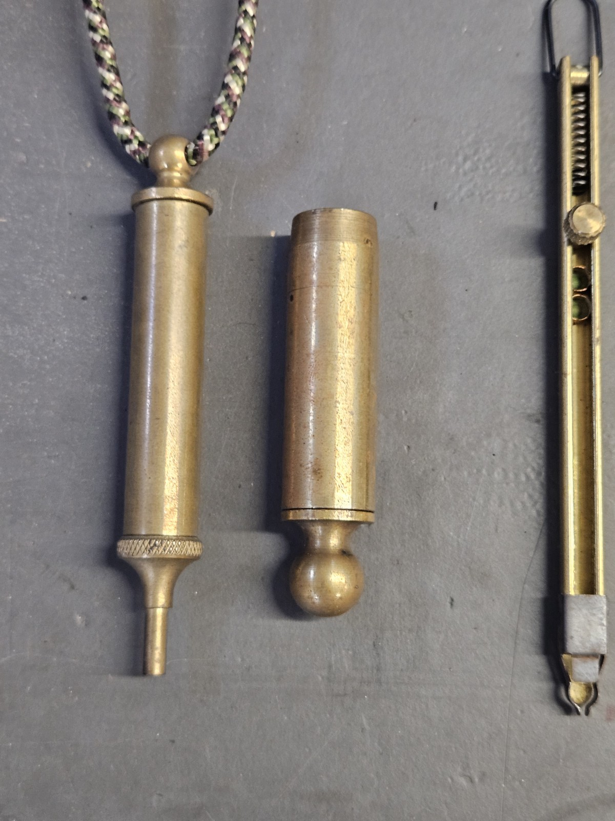 MuzzleLoader Brass Powder Measure Pan Primer Capping Flintlock Black Powder