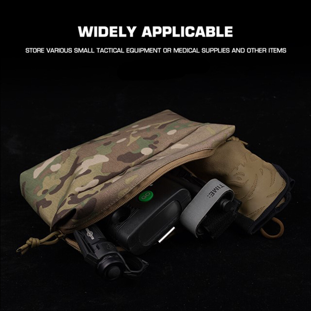Wosport Tactical GP Pouch MOLLE Multi-Purpose Vest Armored Universal Pouch Camo