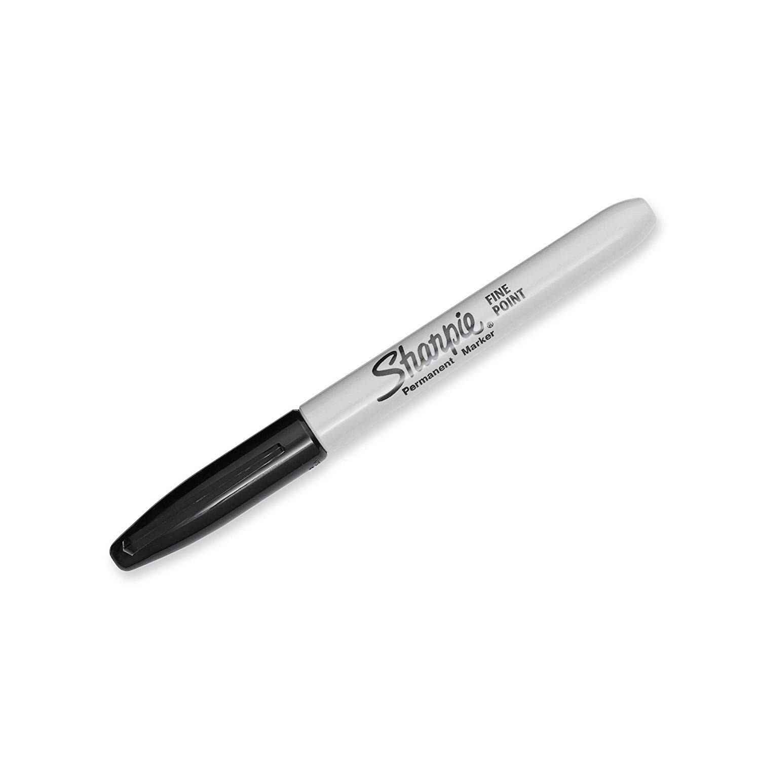 Permanent Marker Fine Point, Black with Sharpie Quick Drying/Waterproof - 36 Cou