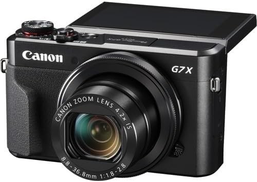NEW Canon PowerShot G7 X Mark II Black 20.1MP 1Inch CMOS for Stunning Images