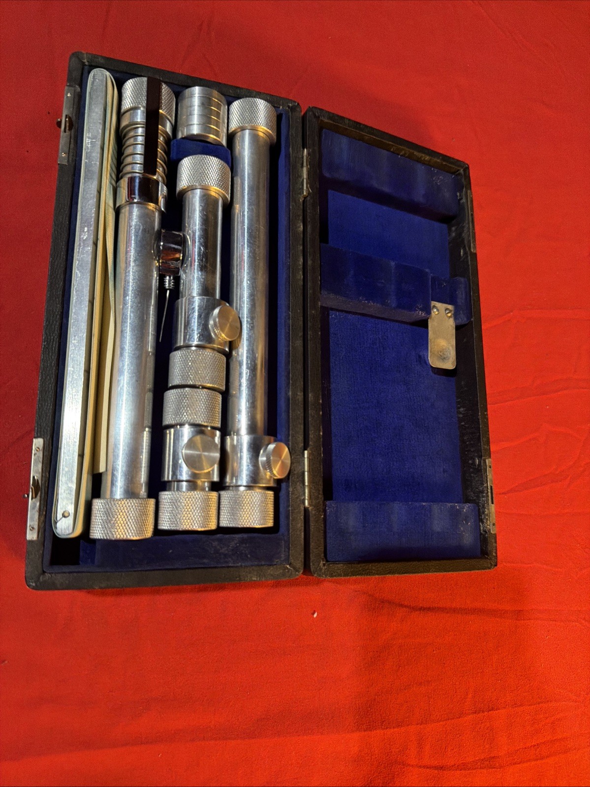 Vintage Precision Hellige Sight Glass Set