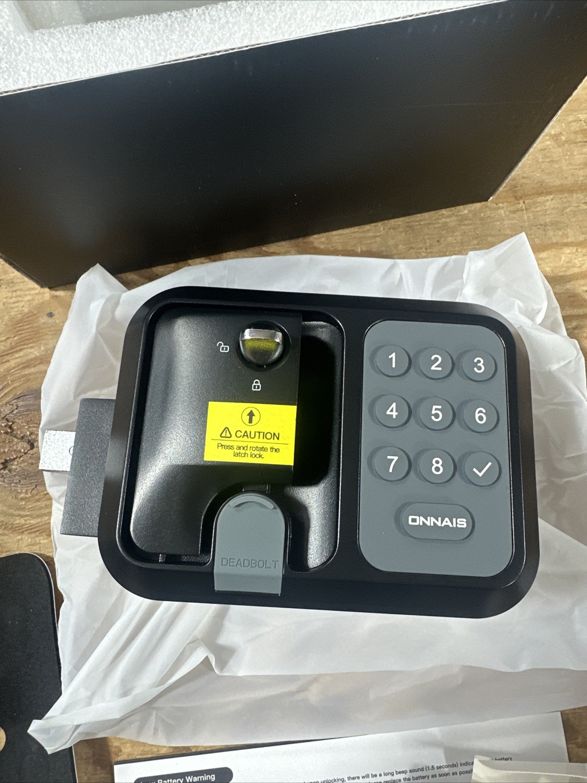 Omni’s Even Door Lock- Opened Box