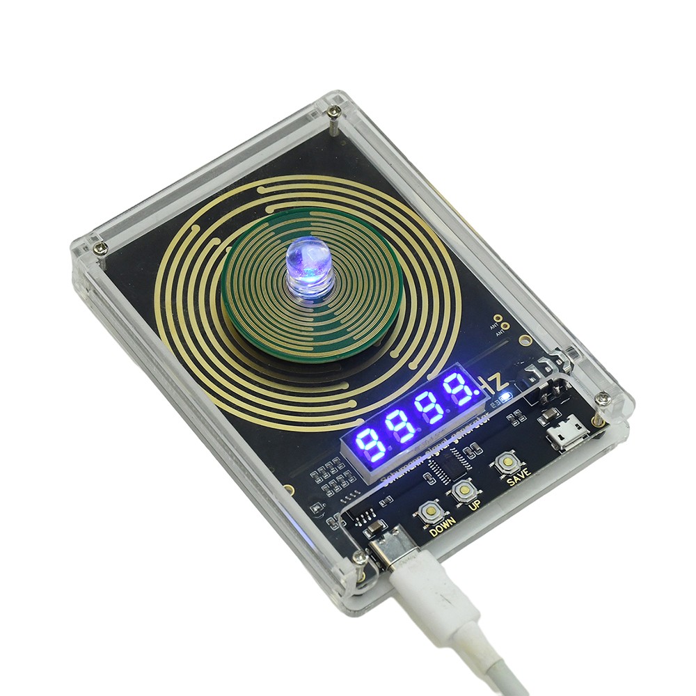 DC 5V 0.01-9999HZ Adjustable Frequency Schumann Wave Sine Wave signal Generator