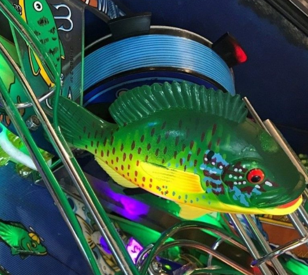 Fish Tales FT Pinball Machine LARGE SUNFISH LED Mod