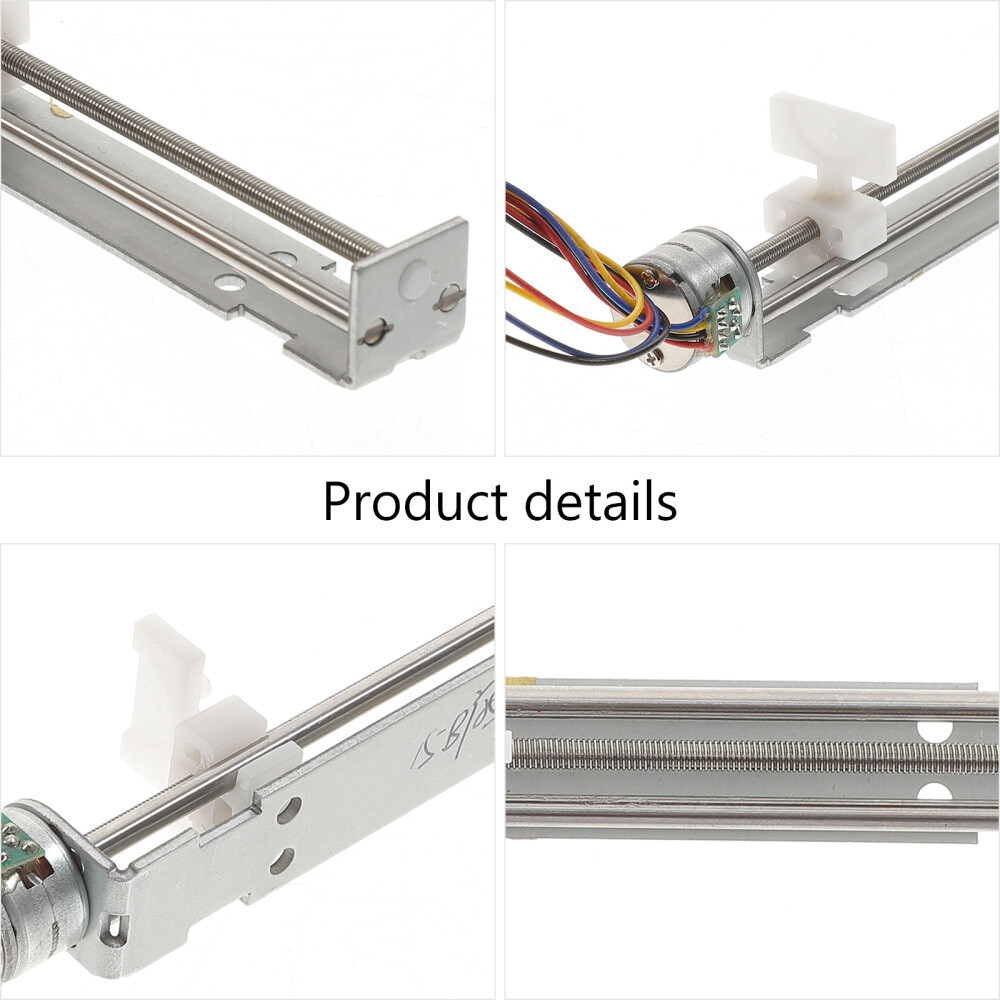 Stepper Motor Secc Galvanized Linear Rail Guide Motion Actuators for Stage 80mm
