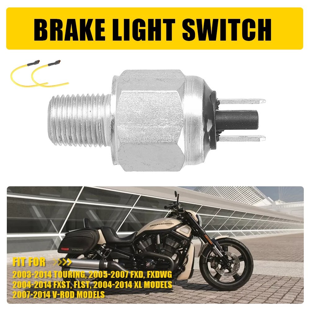 Brake Stop Light Switch Fit Harley Touring Electra Road Glide Softail Sportster
