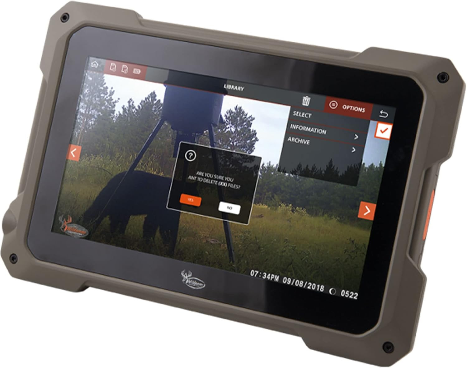 Trail Pad VU70 7" Dual SD Card Viewer for Trail Cameras