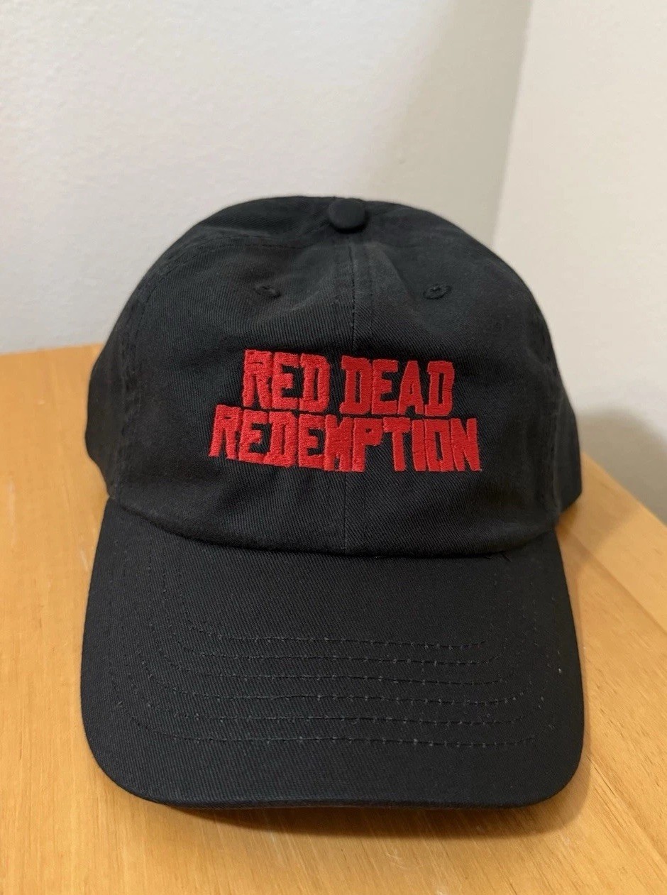 Red Dead Redemption Strap Back Dad Hat Video game Rockstar Games