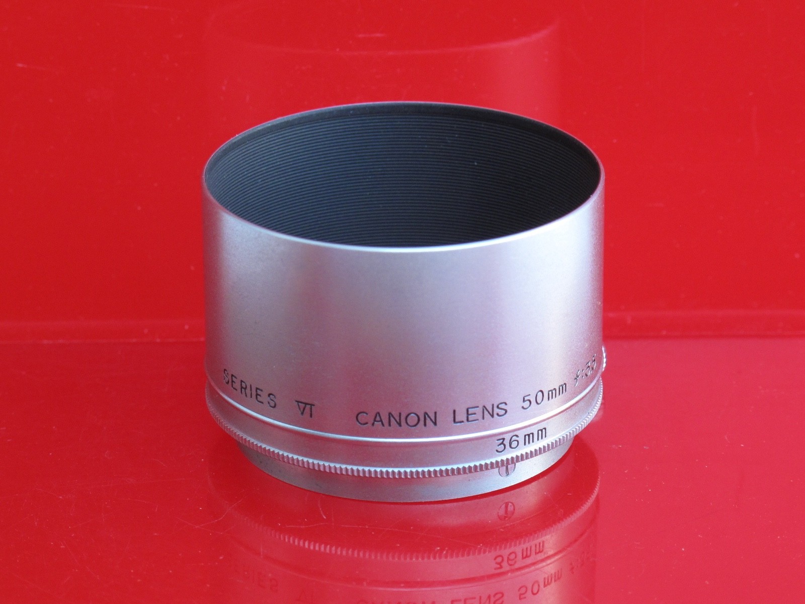 Canon lens hood marked 50mm f:3.5, EP marking, US SELLER "LQQK"