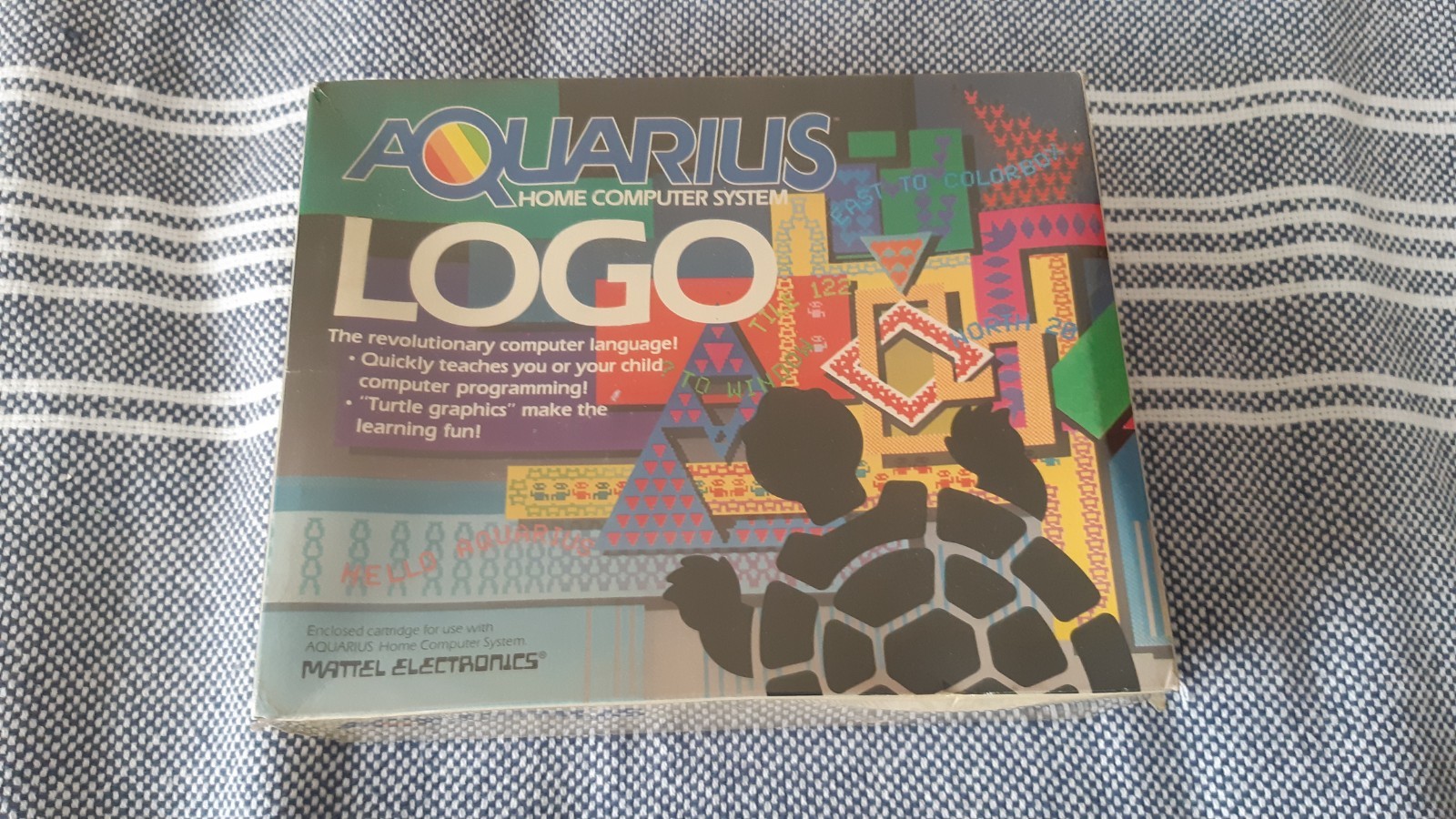 Mattel Aquarius Logo Home Computer System Game No. 4391 Vintage Sealed
