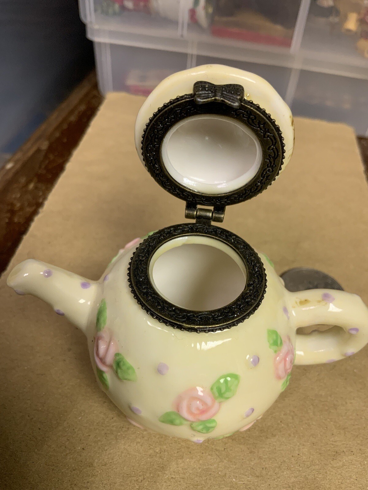 Craft Teacup Trinket Box