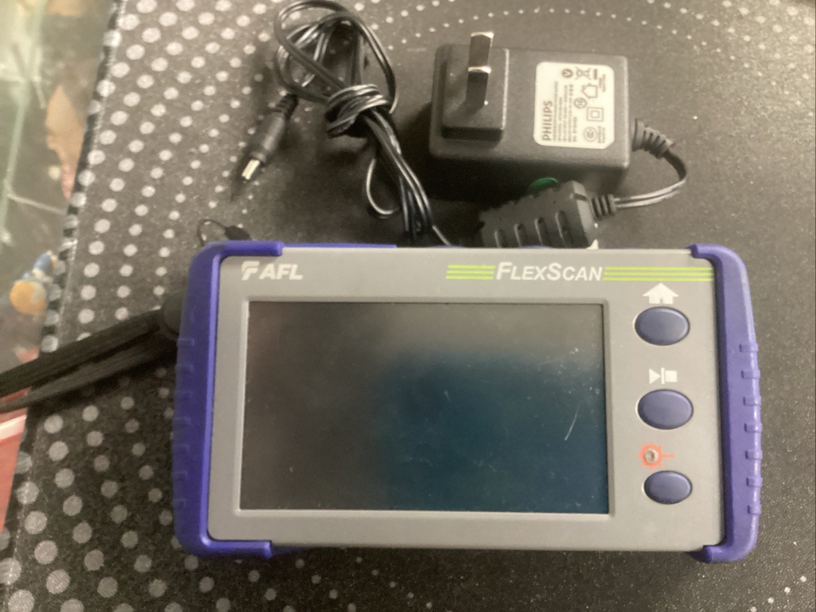 AFL Noyes FlexScan FS200-100B-U Fiber OTDR ( for Parts Or repair Won’t Turn On )