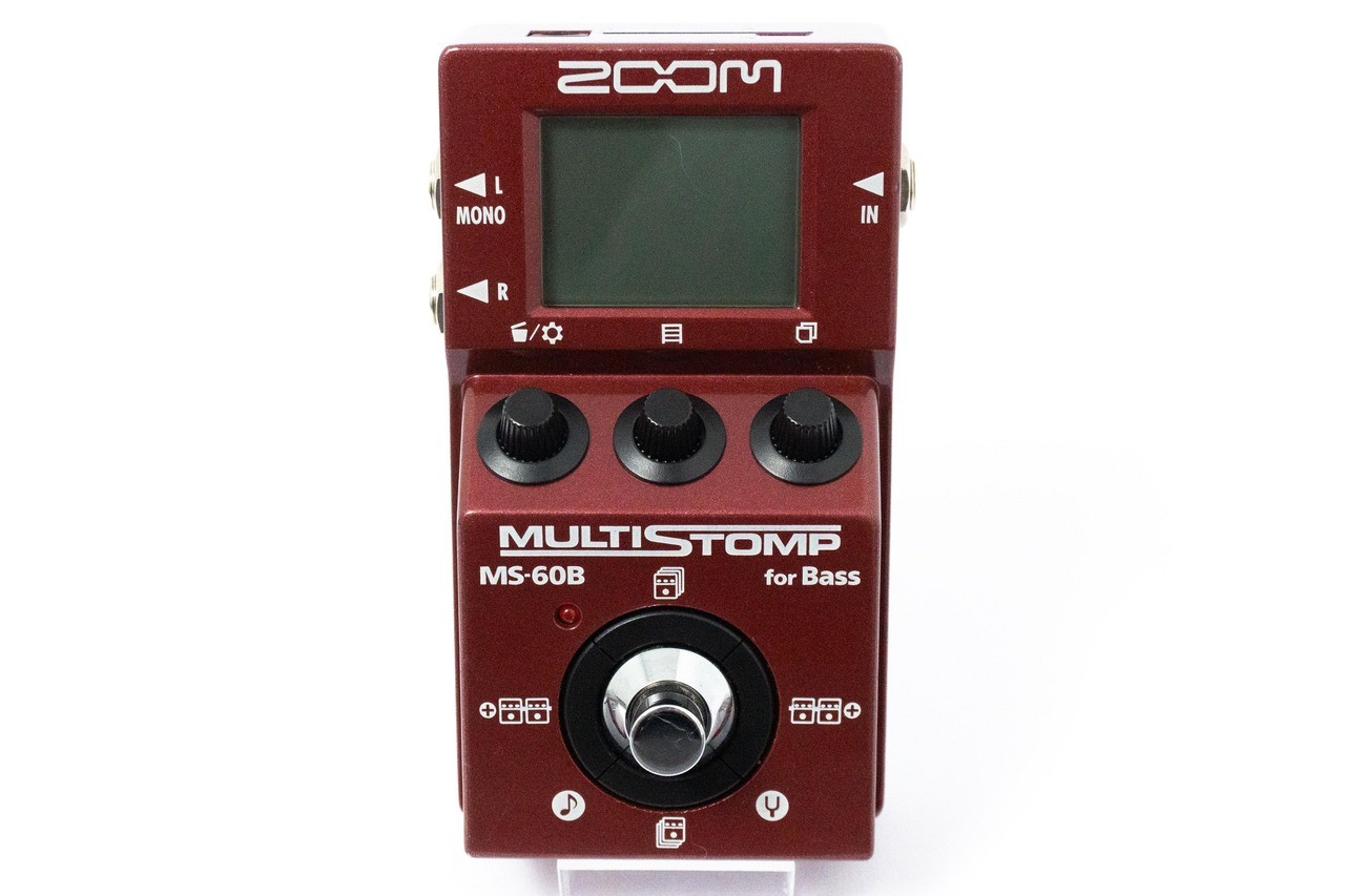 Zoom MS-60B Multi-Effects Pedal Bass Guitar 52 Effects Used