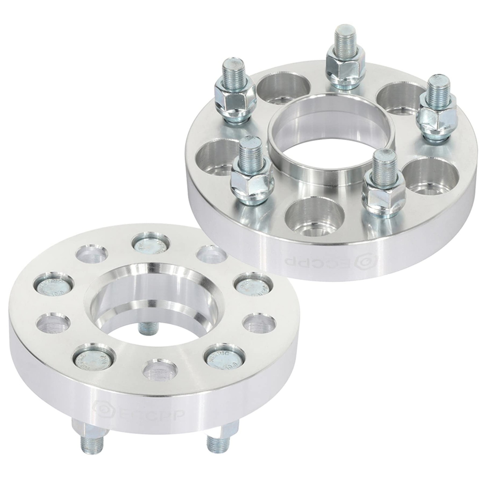 5x110 Hub Wheel Spacers 1in 65.1mm 12x1.25 for Dart 13-16 Cherokee 14-18 2pc
