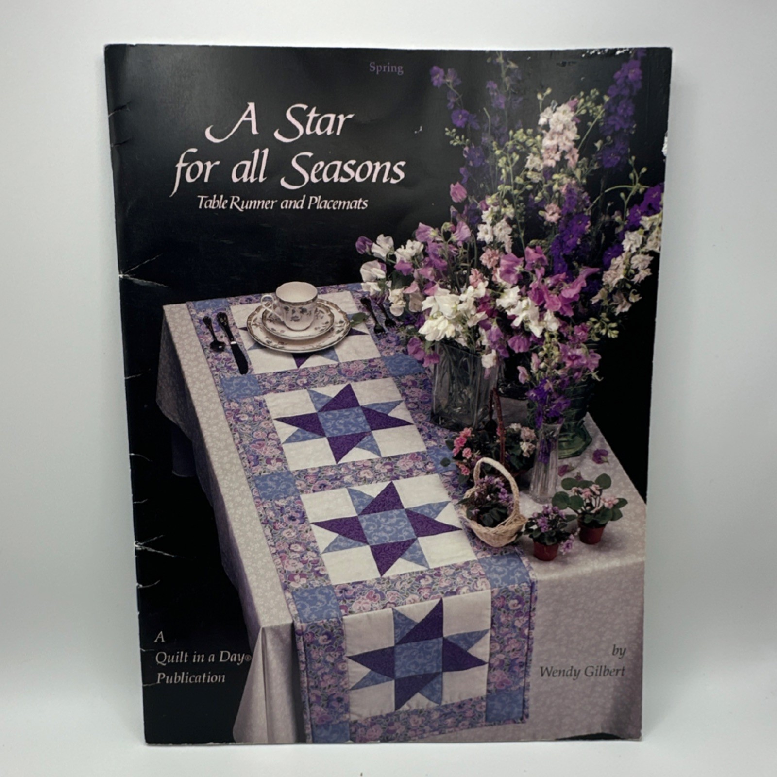 Quilt in a Day A Star for all Seasons Pieced Table Runner Placemats Wendy Gilbe…