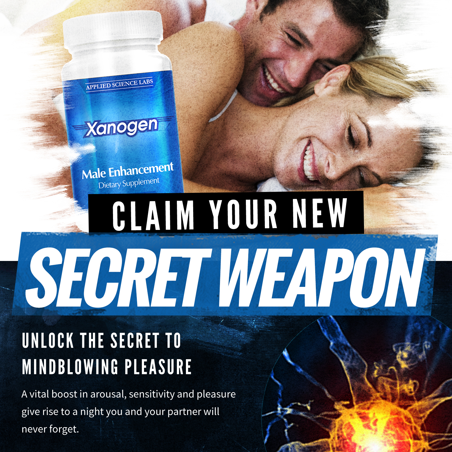 MEGA SALE !!! Xanogen (60 Capsule Bottle) - 3 Pack