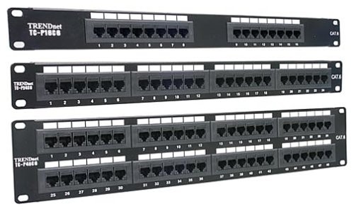 TRENDnet 24-Port Cat6 Unshielded Patch Panel (tcp24c6)