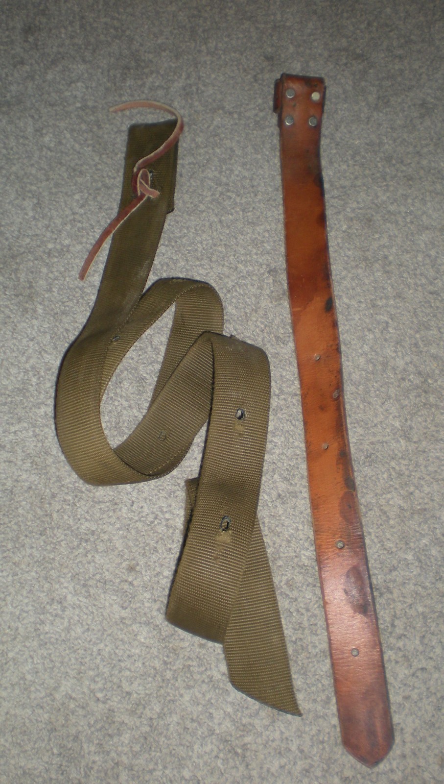 Nylon Latigo + Leather Billet Western Horse Tack for Saddle Cinch