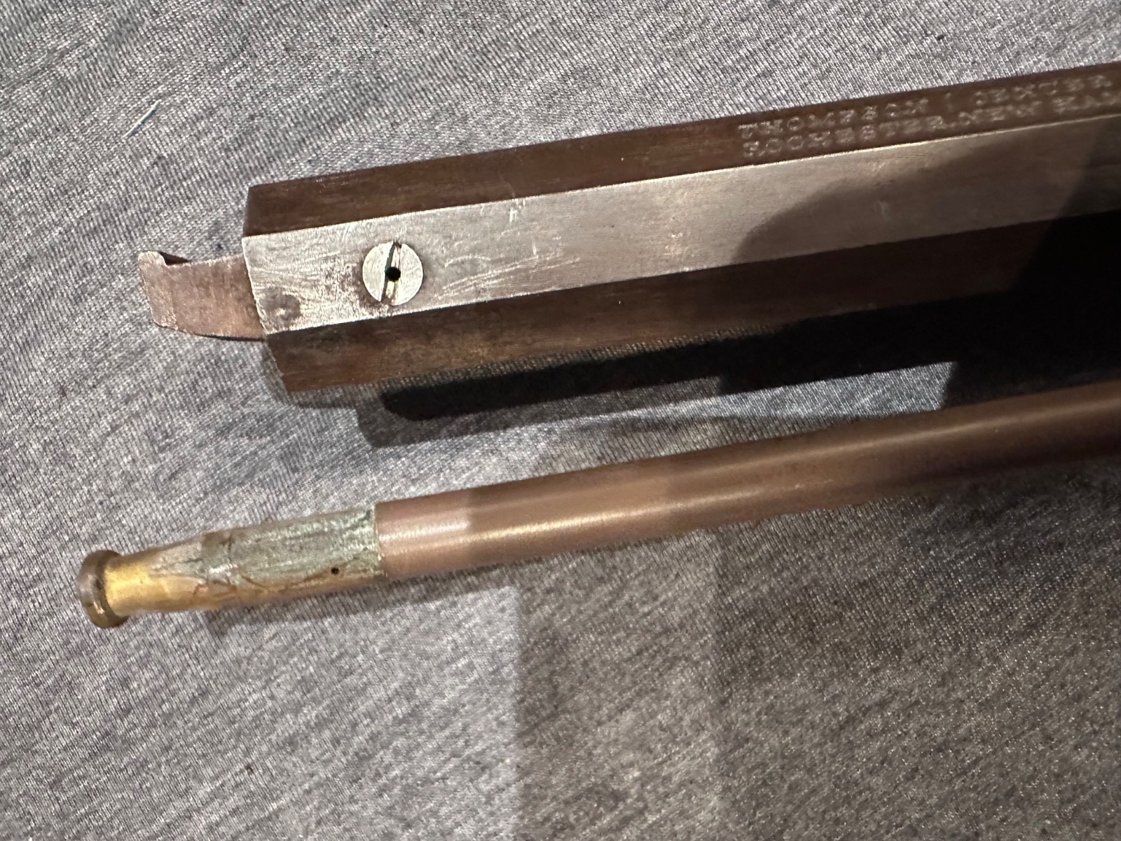 Early Thompson Center .45 Caliber Hawken FLINTLOCK Barrel Assembly
