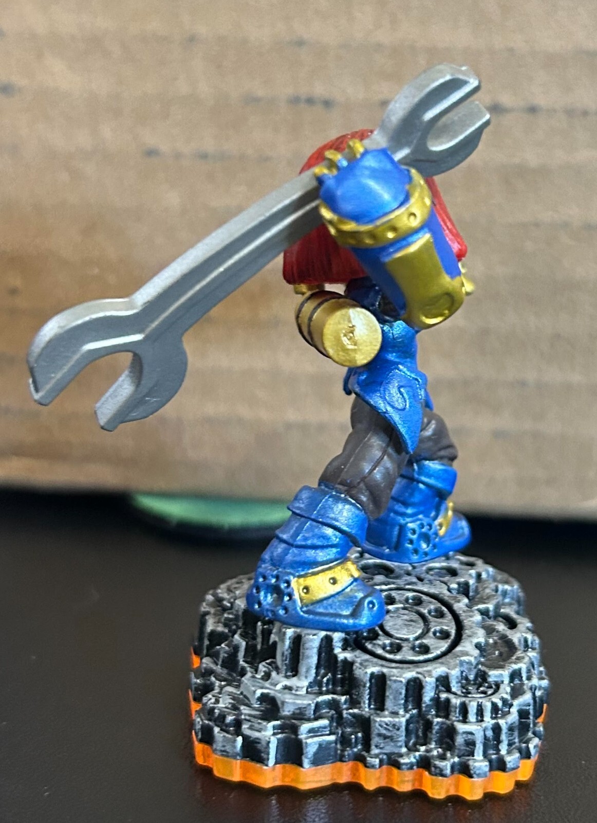 Loose Skylanders Orange base SPROCKET