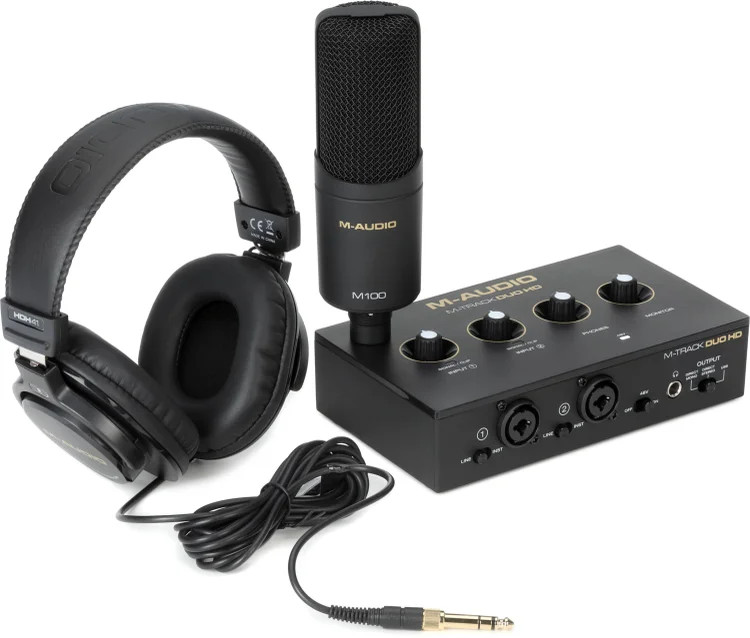 M-Audio M-Track Duo HD Producer Pack