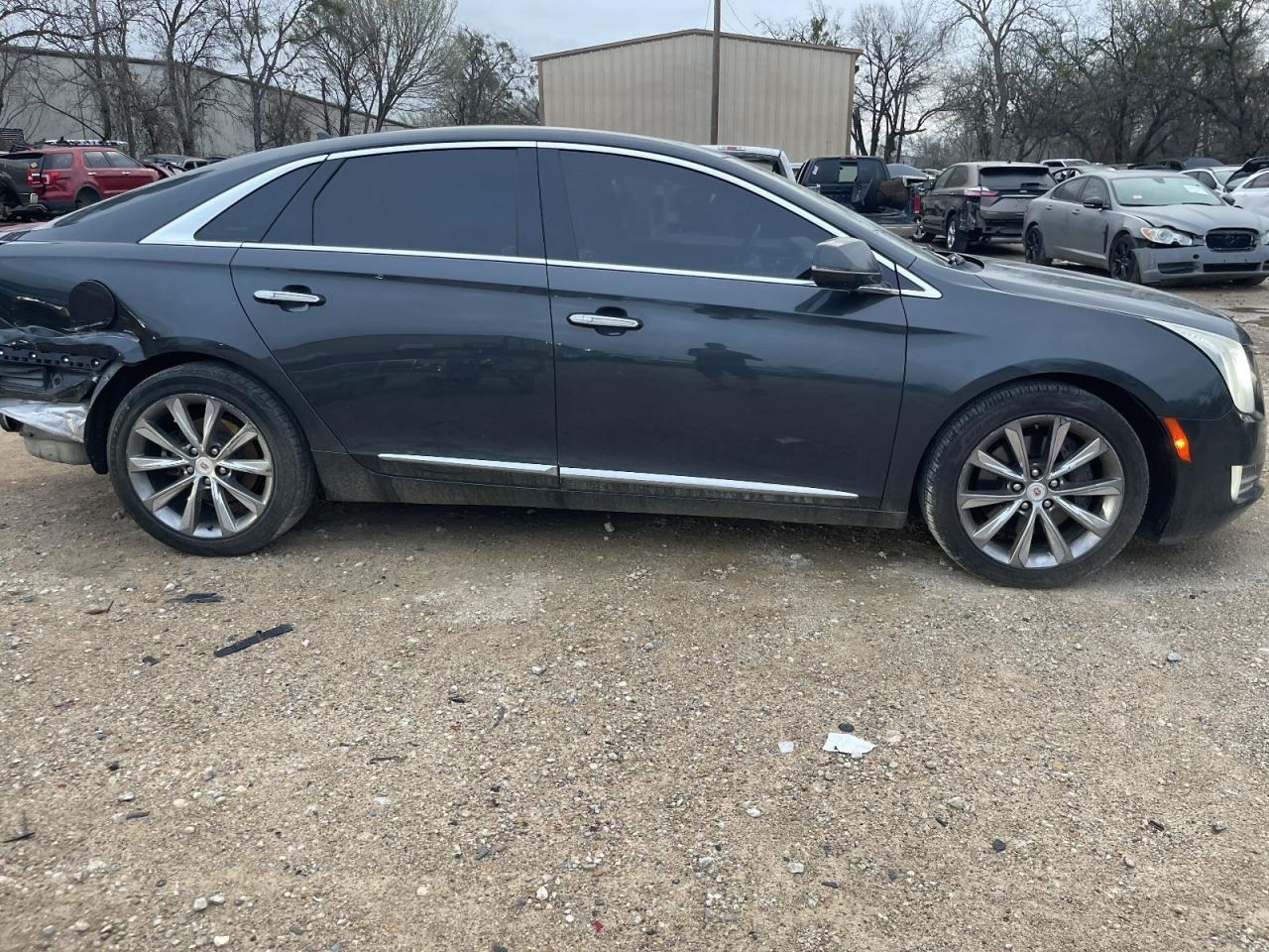 Driver Left Sun Visor Cloth Fits 13-17 XTS 1011211