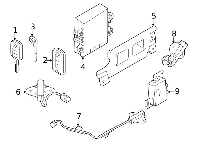Genuine Mitsubishi Transmitter 285E3W550P