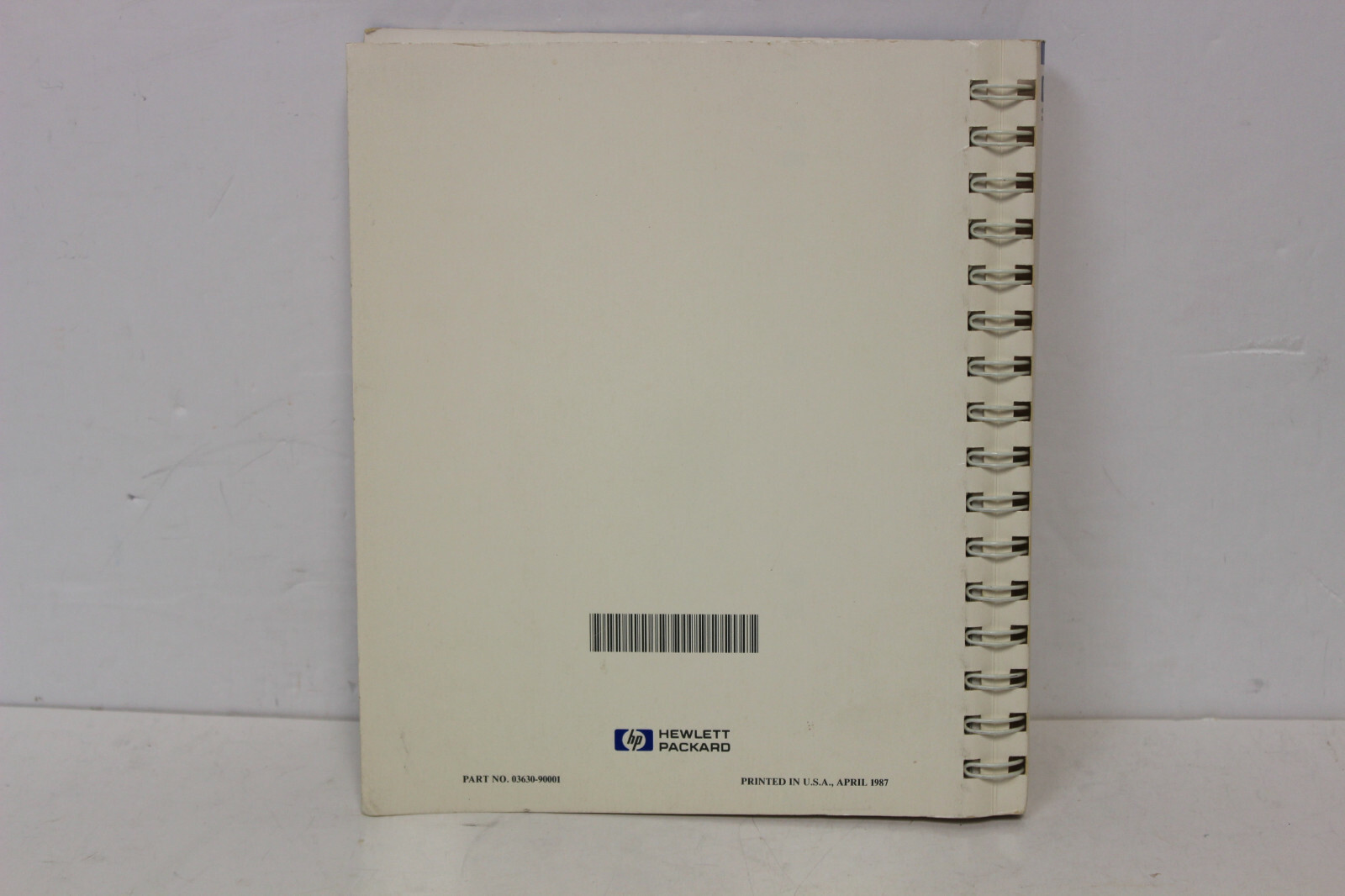 HP PAINTJET COLOR GRAPHICS PRINTER USER'S GUIDE 03630-9001