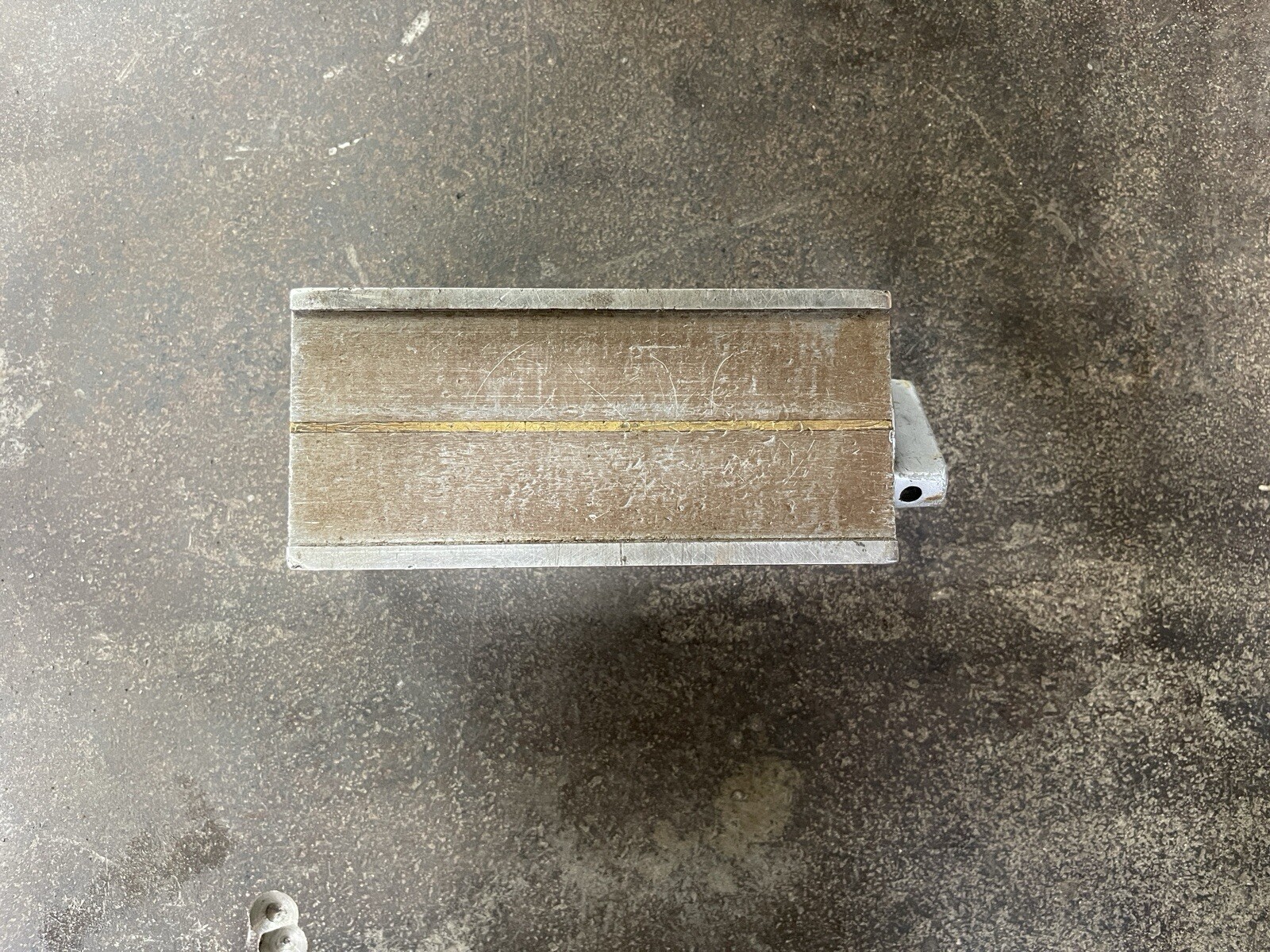 Brown & Sharpe Standard Pole Rectangular Permanent Magnetic Block Chuck 760