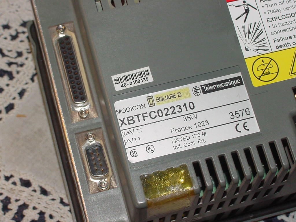 Telemecanique XBT-FC022310, Operator Interface Panel, 24 Volt, Used!