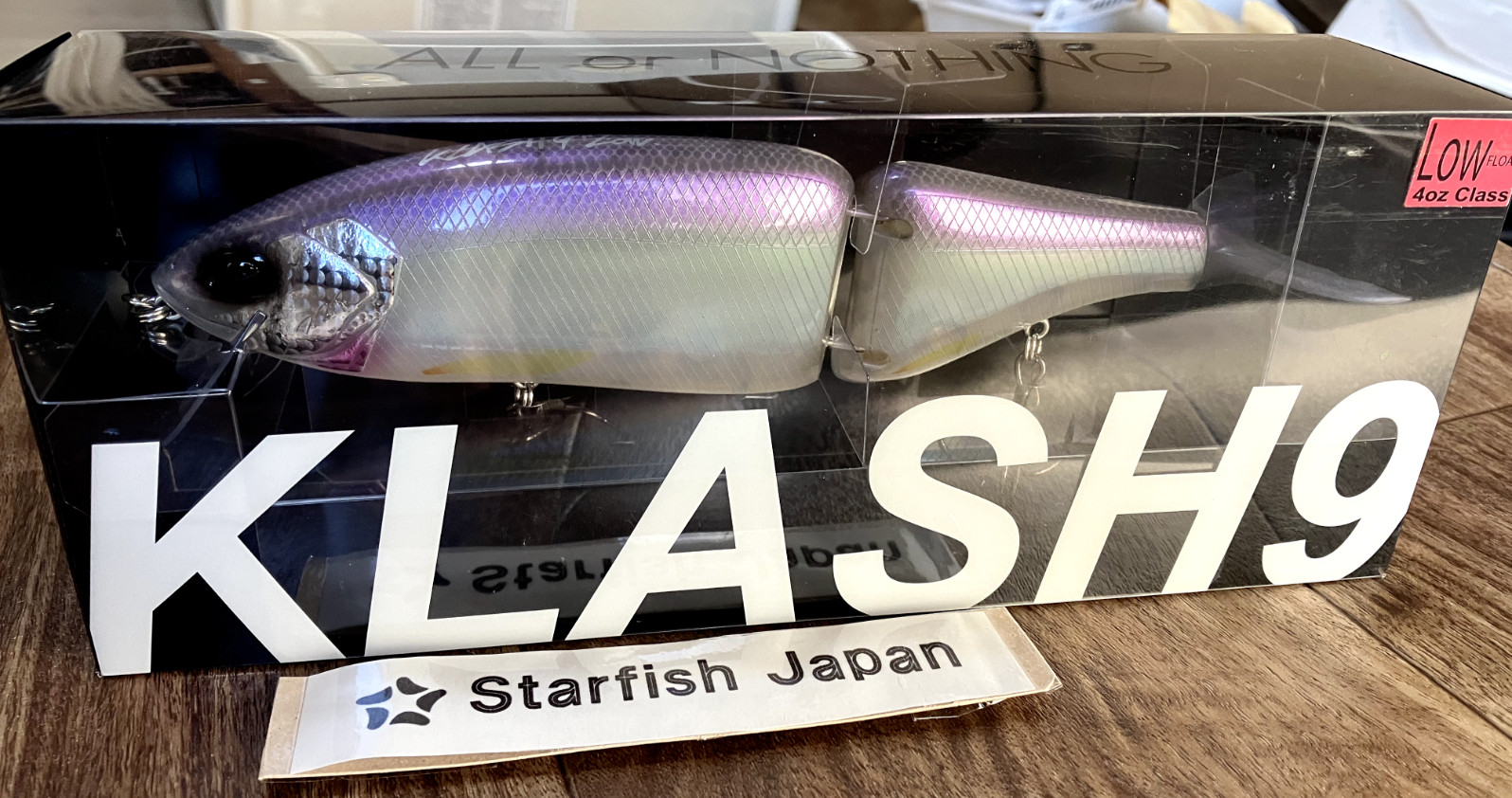 DRT KLASH9 Low Float type 4oz Big Swimbait Please choose a color fishing lures