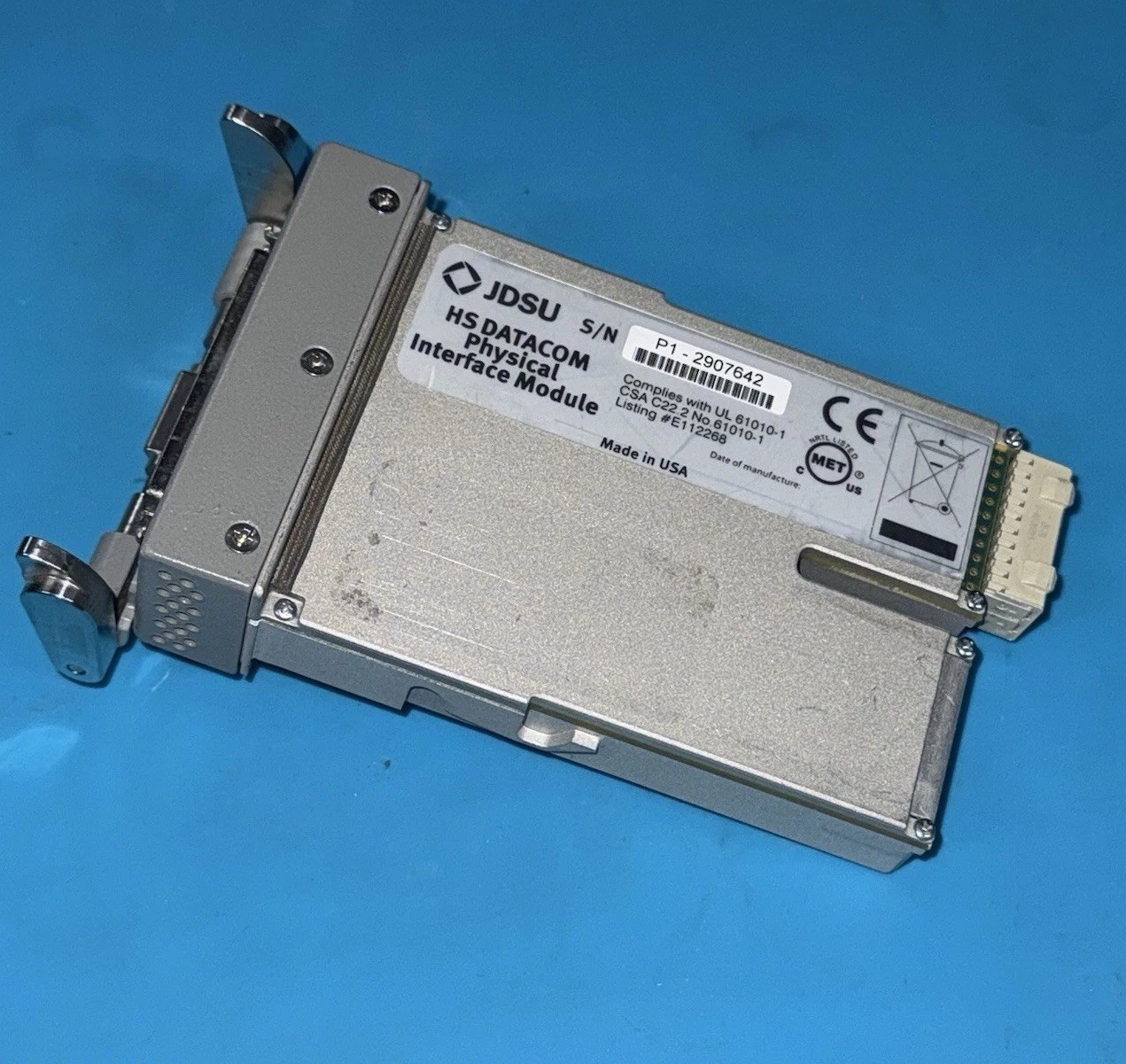 JDSU HS Datacom Physical Interface Module PIM Viavi C1004 MSAM 6000AV2 / 8000V2