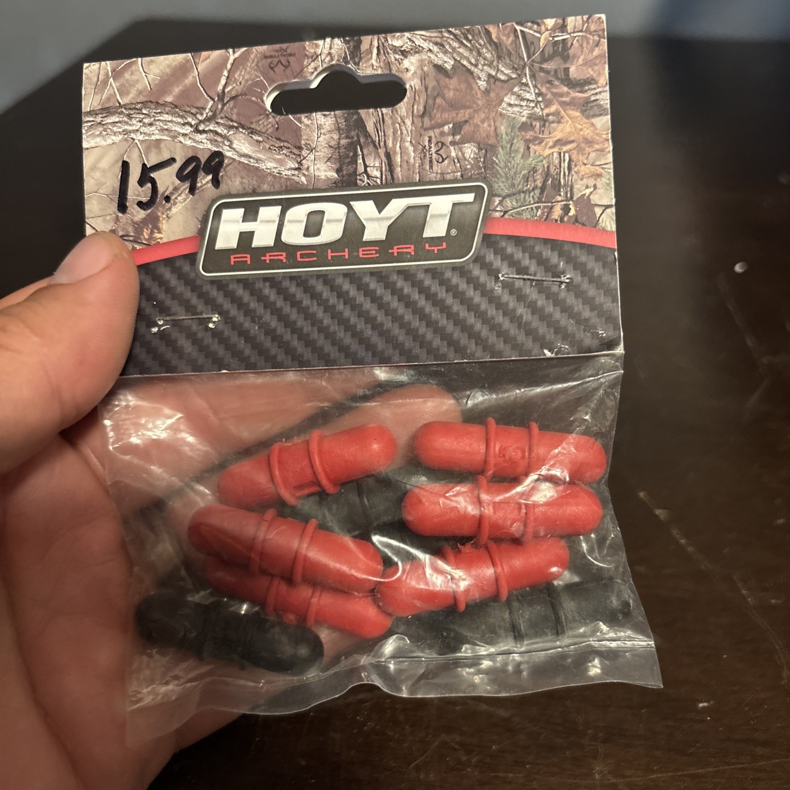 10 Hoyt Shock Rods Red And Black READ DESCRIPTION